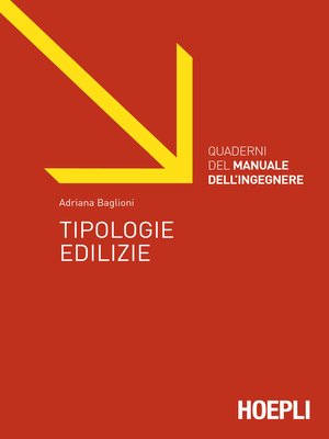 cover image of Tipologie edilizie